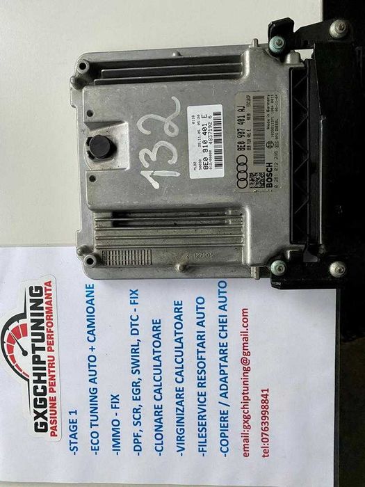 ECU Calculator  Audi A4 3.0TDI 8E0907401AJ 0281012246 EDC16CP34
