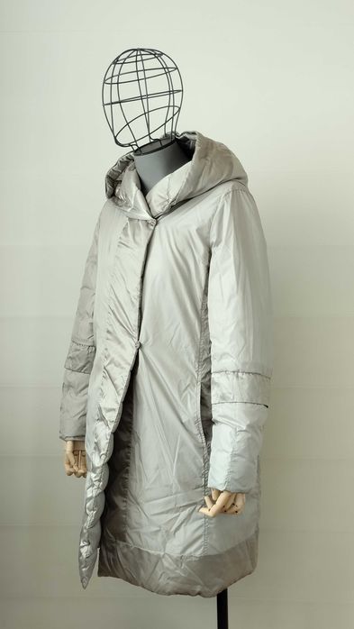 Max Mara The Cube Дамско Двулицево Яке с Гъши Пух Пухенка Размер It 44