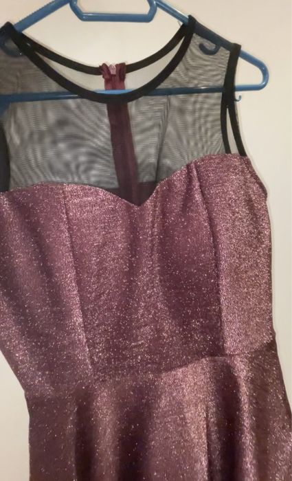 Официална къса, блестяща рокля