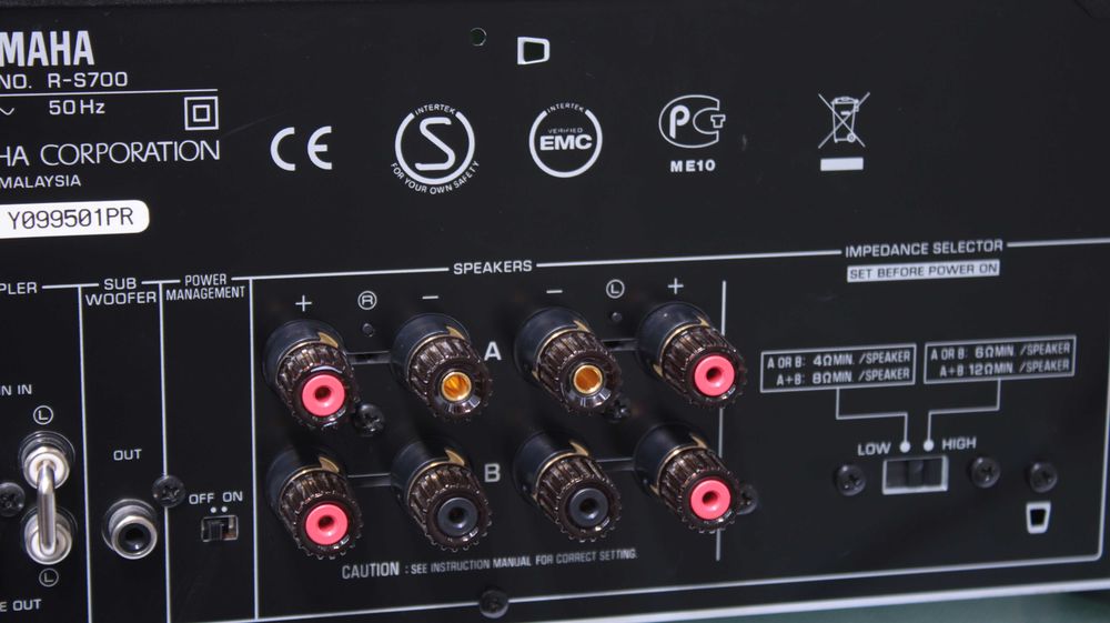 Statie/Amplificator/Tuner Yamaha R-S700,2x125W,telecomanda.