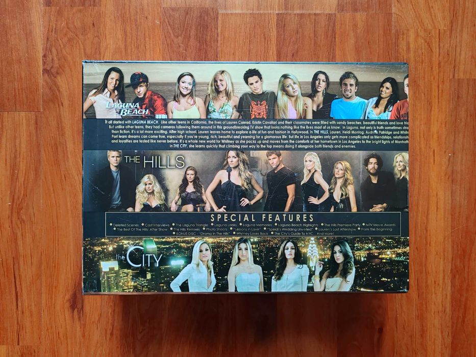 vand DVD Colecție completă de trei seriale americane de reality ,, nou,,