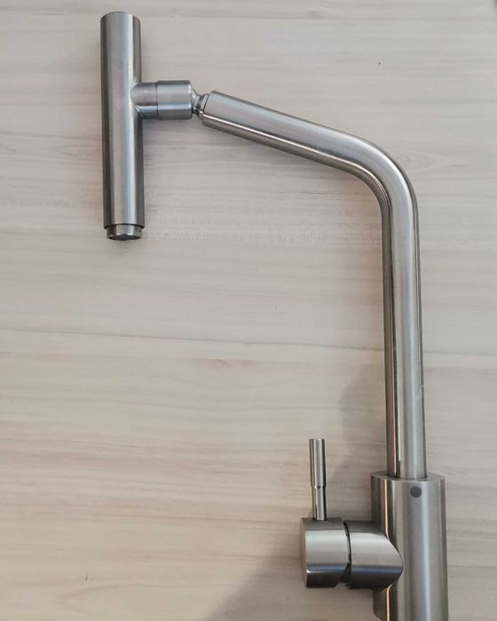 НОВ Смесител за Кухня Инокс