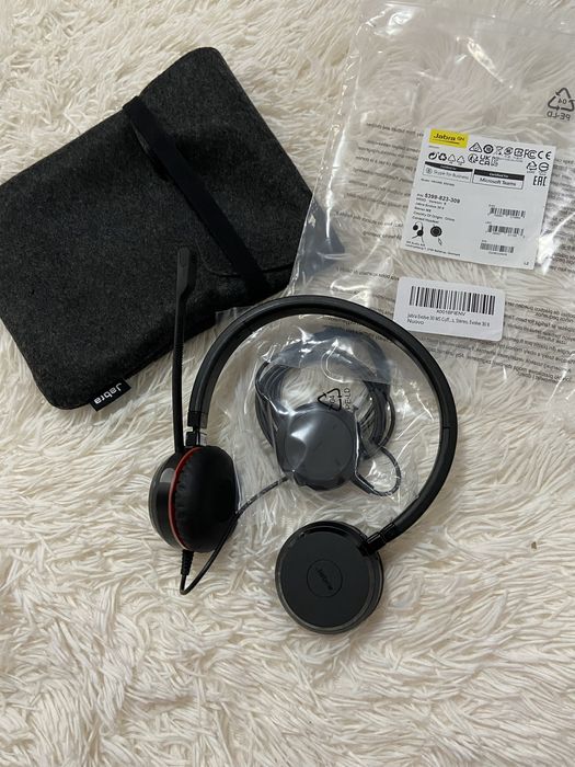 Casti Jabra Evolve 30 II UC Stereo, Negru Noi !