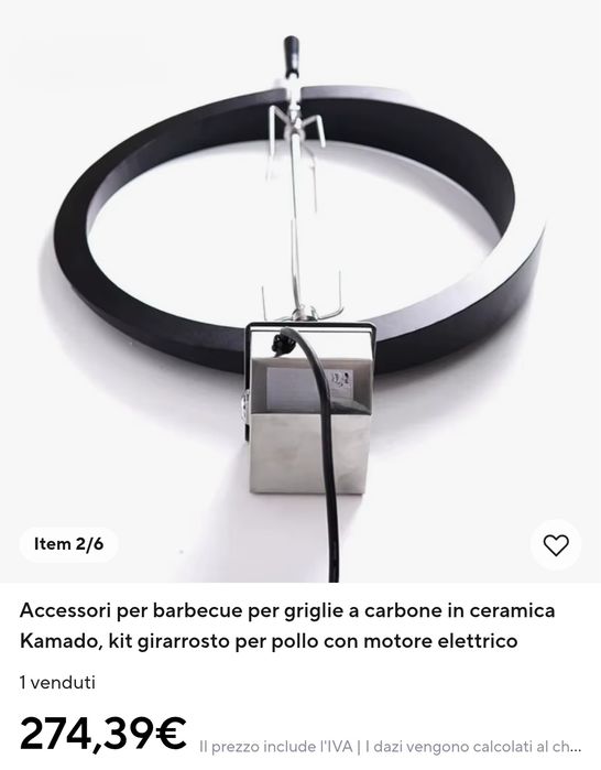 Kit Rotiserie Kamado