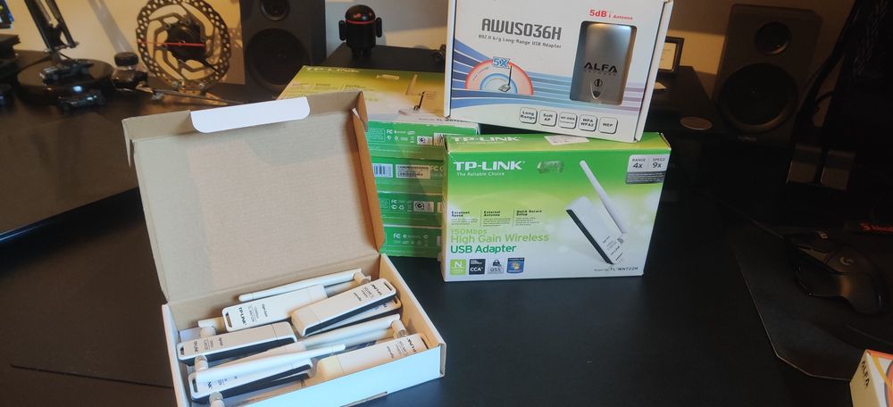 Kali linux карти 722n