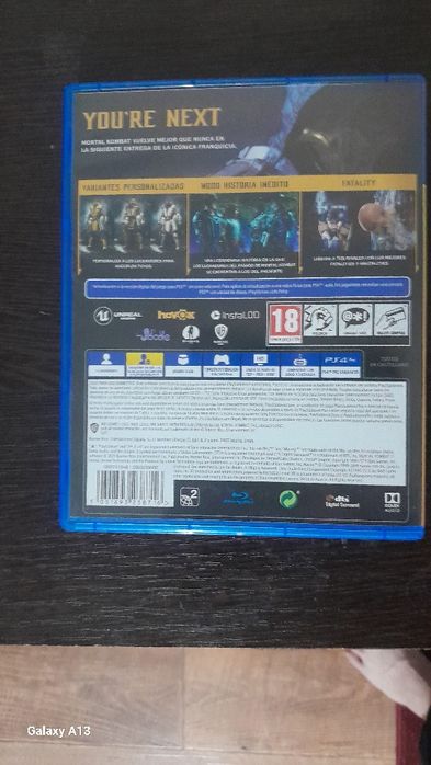 Диск на пс4. Mortal combat 11 в отличном состоянии