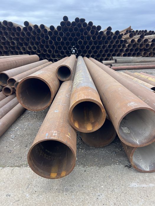 Vand teava metalica orice diametru pe stoc