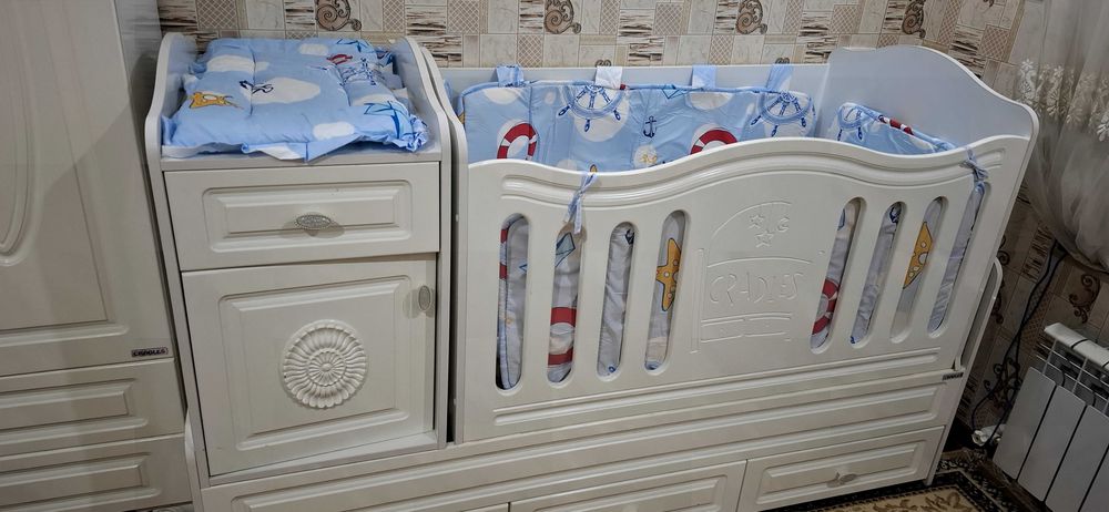 Детски кроват и детское гнездо