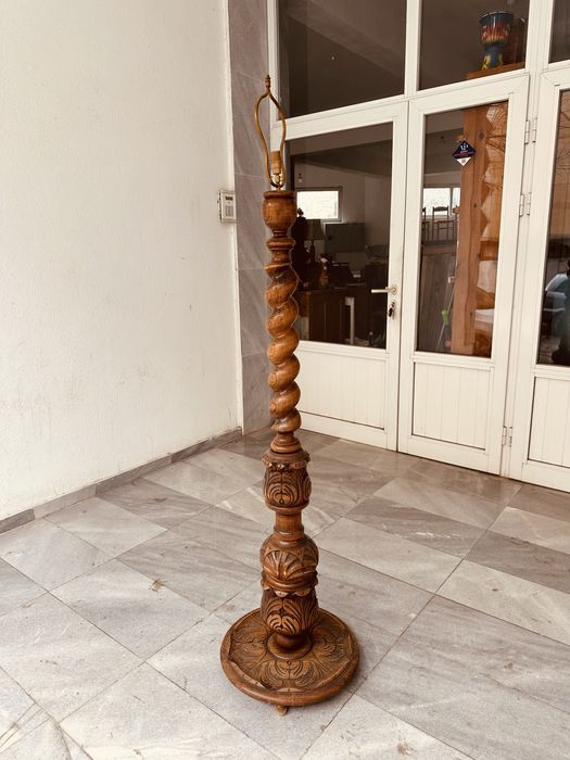 Антична подова лампа / стойка – Централна Европа, ок. 1900 г