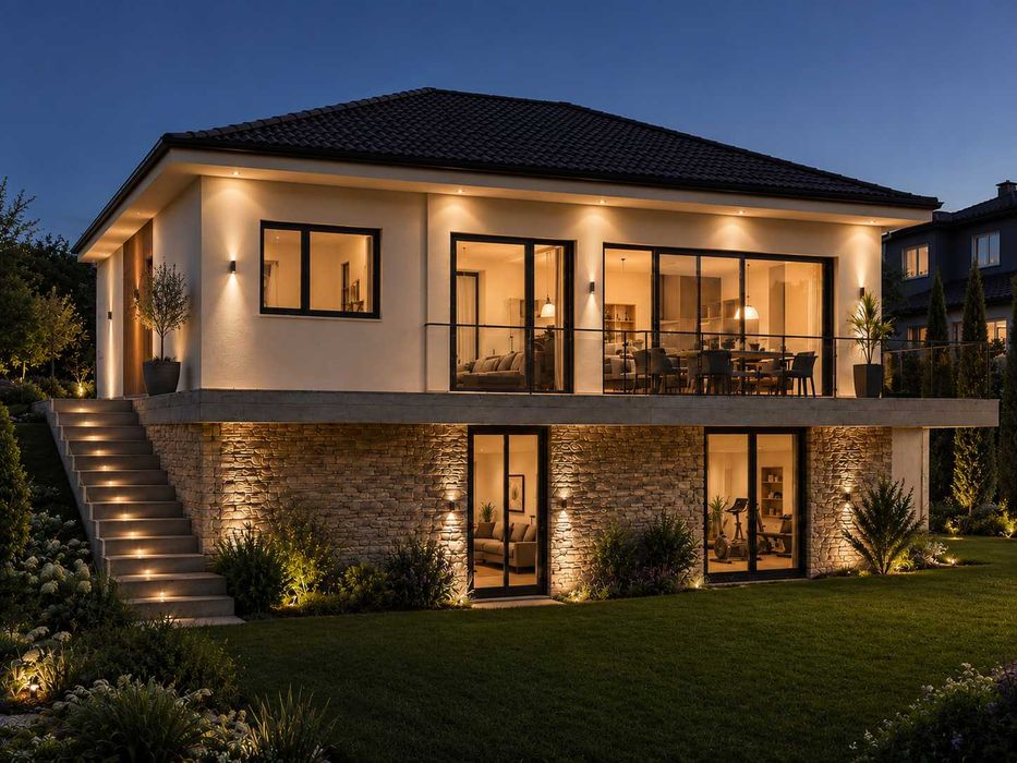 CASA INDIVIDUALA Premium DEMISOL Gaming Room+Parter-aprox. 140 mp utili P-Garaj 25 mp-Demisol 30 mp-9 km de centrul mun. Cluj-Napoca-Comision 0%