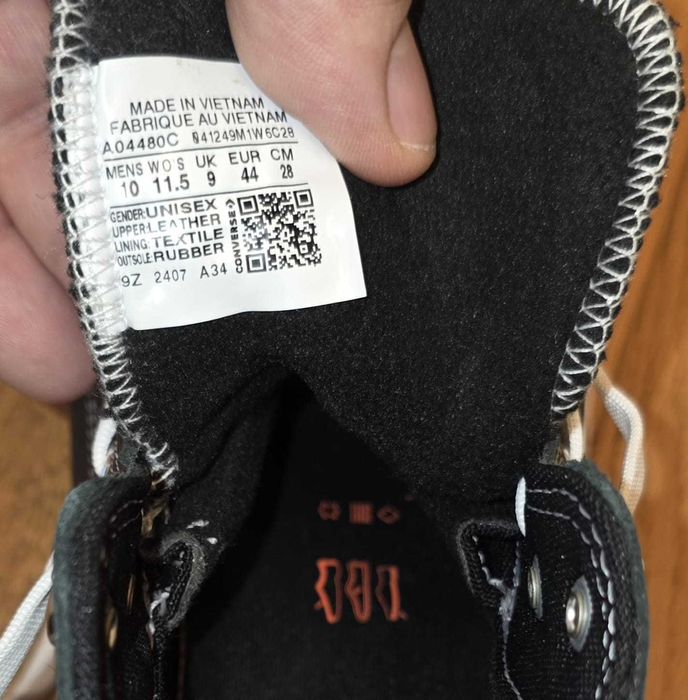 Converse Chuck Taylor All Star Star City Tenisi de iarnă din piele, 44