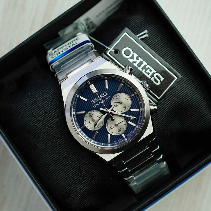 часы Seiko SSB453P1 хронограф оригинал