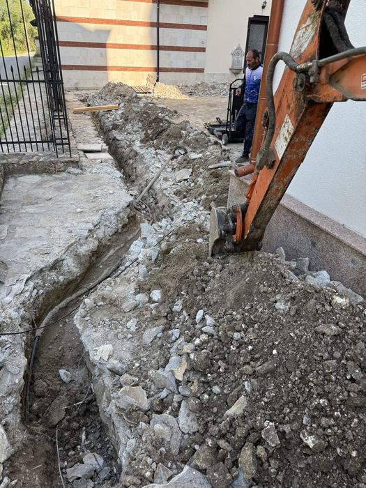 Услуги с мини багер и самосвал до 3,5 тона - Гр. Русе