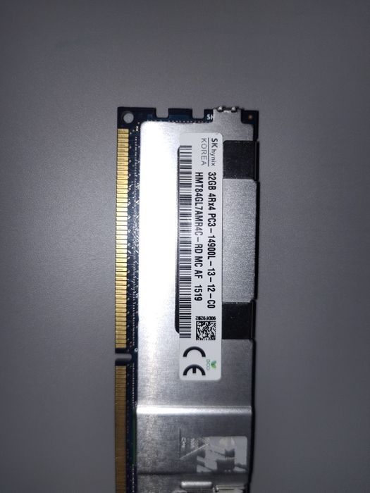 32 gb ram DDR3 ecc