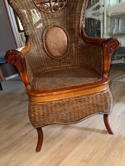 Set Mobilier Bamnbus cu lemn de cires