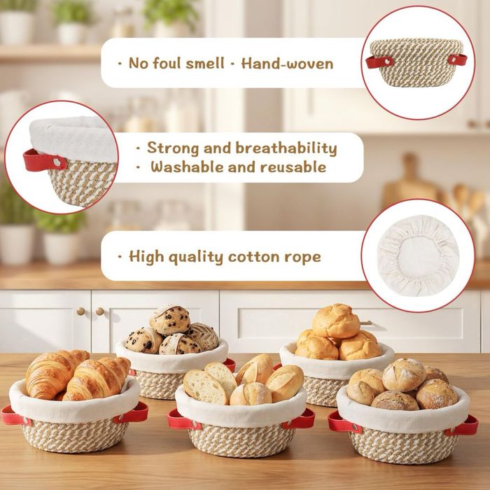 Set complet pentru paine cu maia - cosuri & accesorii