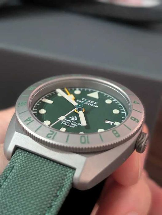 Timex Expedition Pioneer Titanium Automatic GMT