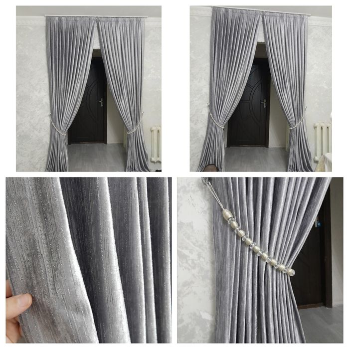 Parda sotaman zal uchun deraza va eshikga