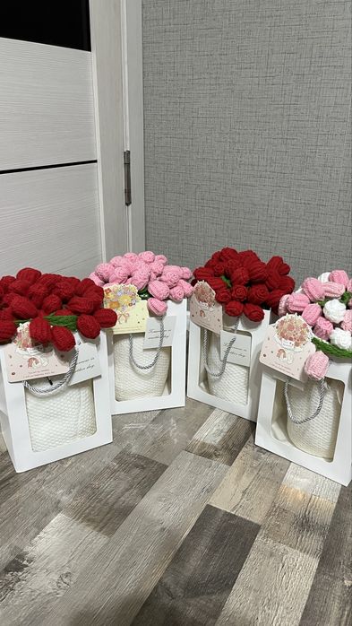 Букет, роза плед, одеяло подарок