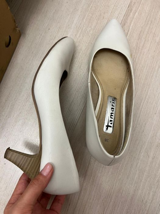 Туфли белые  ,германия