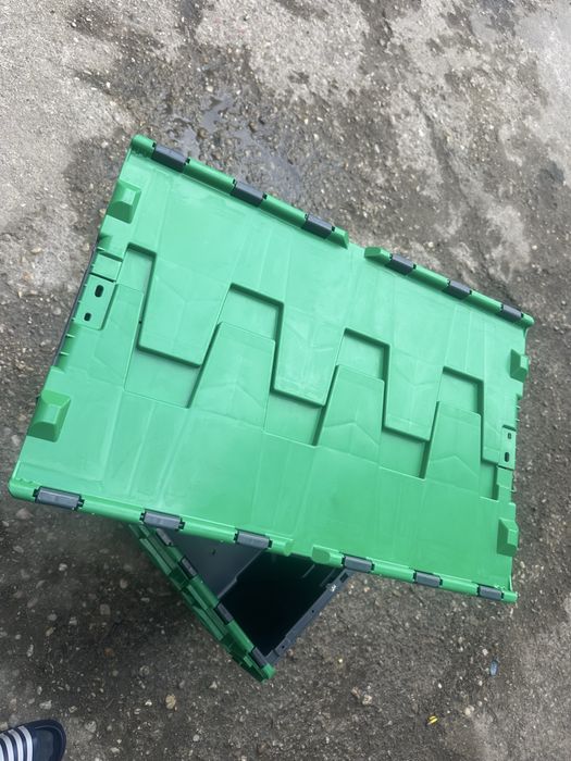 Lazi plastic/cutii plastic cu capac 60x40x37