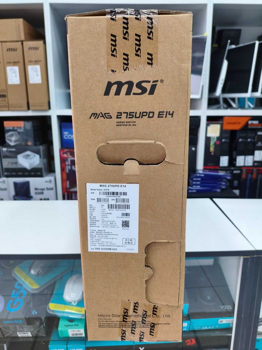 Монитор MSI 27" 4K 144hz E14 Dual Mode 4K/144hz, FHD 288hz