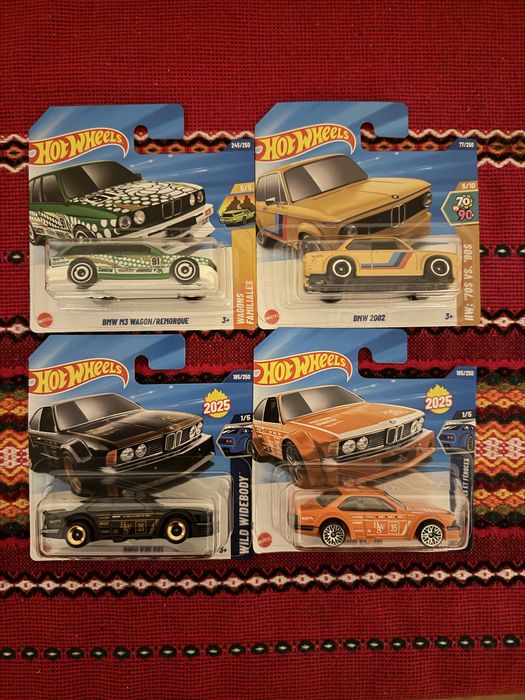 Hot wheels - 4бр - BMW