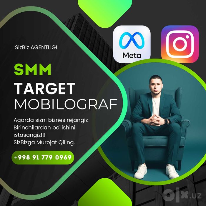 SMM MOBILOGRAF 5Yilik Tajribaga ega
