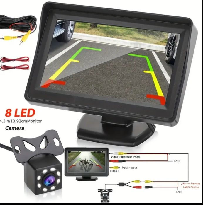 Camera de mers inapoi cu Monitor Display 4.3 LCD - Promotie !!!