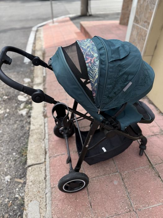 Бебешка количка KinderKraft ALL ROAD, зелена