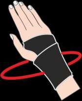 Бандаж из неопрена для фиксации лучезапястного сустава