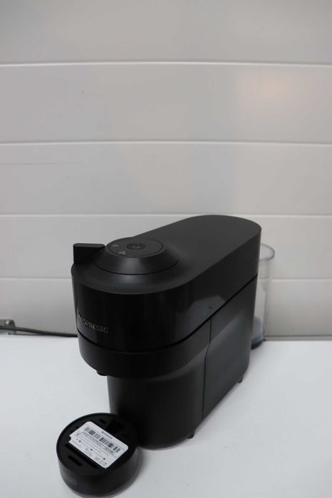 Кафемашина и еспресо машина Nespresso Vertuo Pop+, цвят черен лакриц
