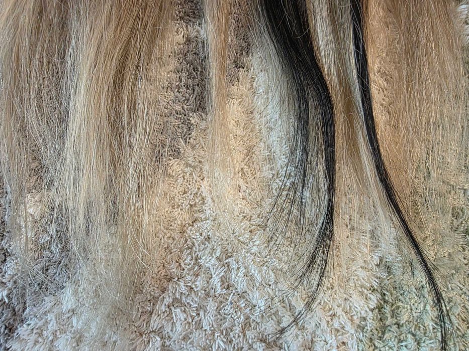 Естествена коса на стикери