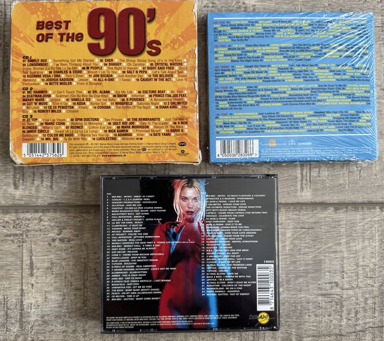 Cd-uri compilatii muzica Italo-Disco/Eurohouse/Blues