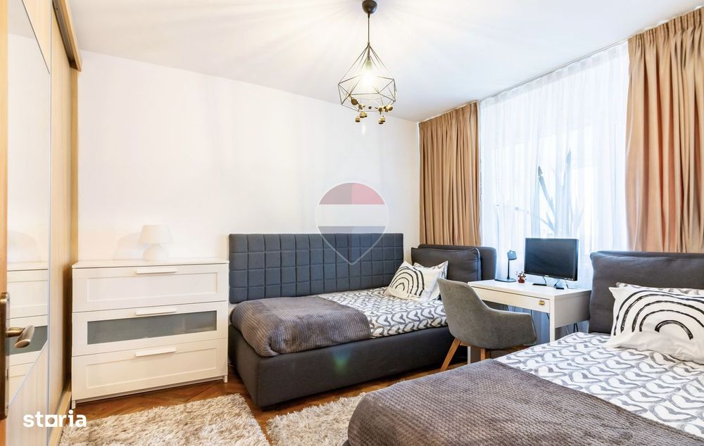 Apartament cu 2 camere de vanzare în Bucurestii Noi, metrou, parc