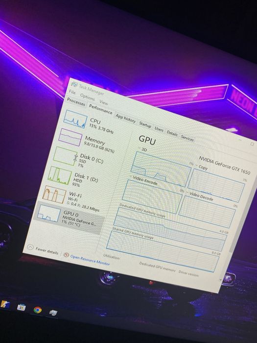 Vand i7 6700 Gtx 1650 16 rami