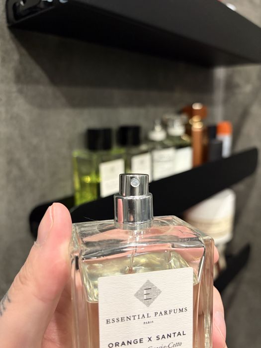 ESSENTIAL PARFUMS PARIS orange x santal refillable , остаток 90 мл