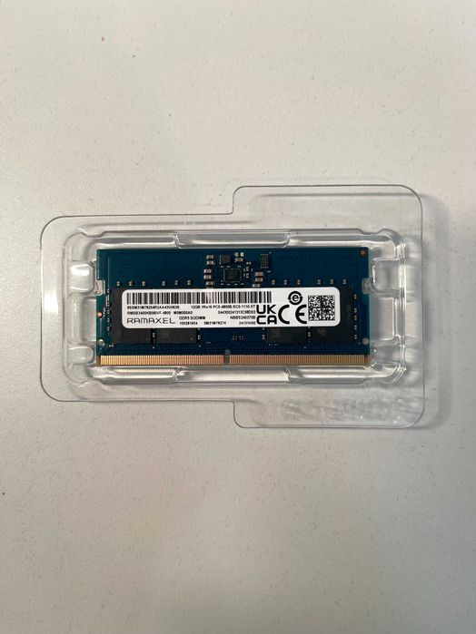 Оперативная память Ramaxel DDR5 12GB 4800MHz для ноутбука