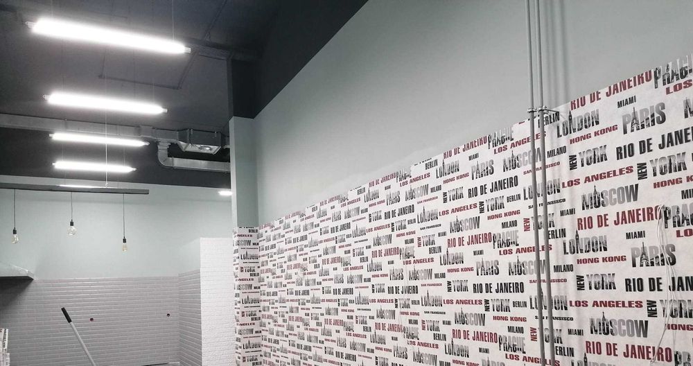 Поклейка обоев Костанай