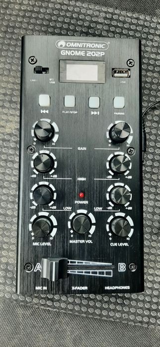 Mixer audio Omnitronic GNOME 202P – stare foarte bună