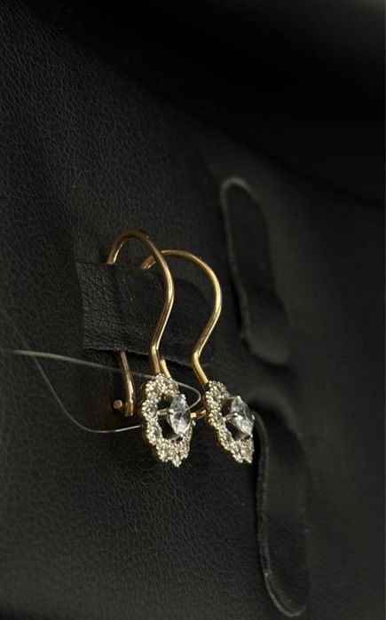 Золото 585  Серьги