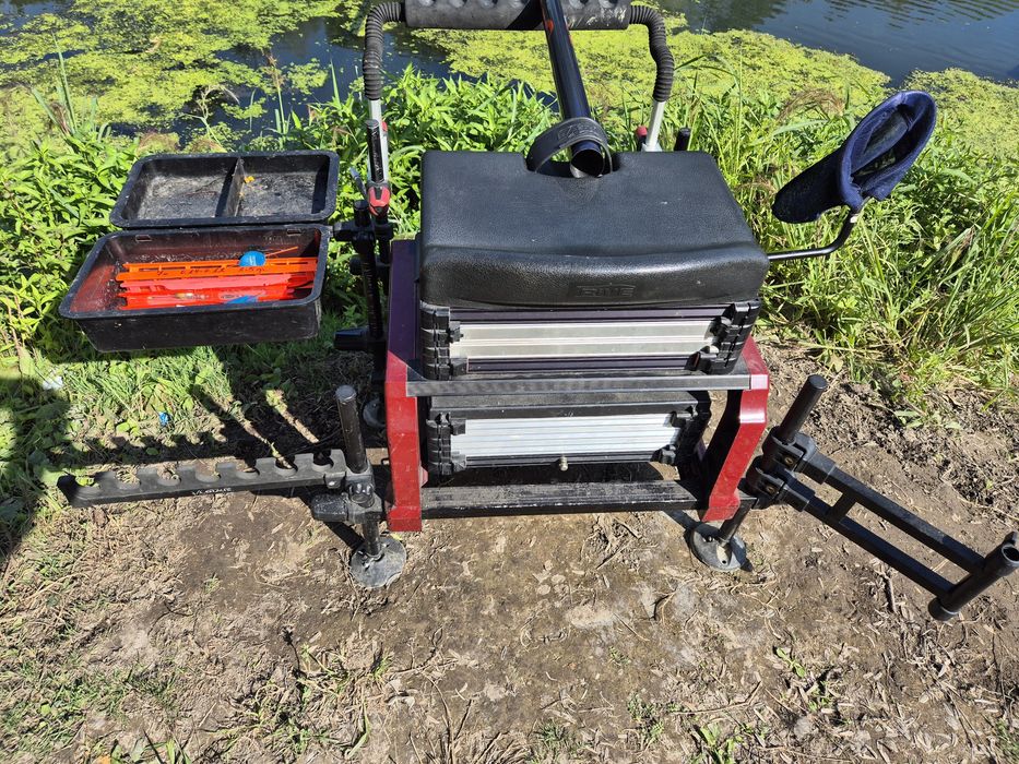 Платформа Rive D25 и щека Garbolino G7