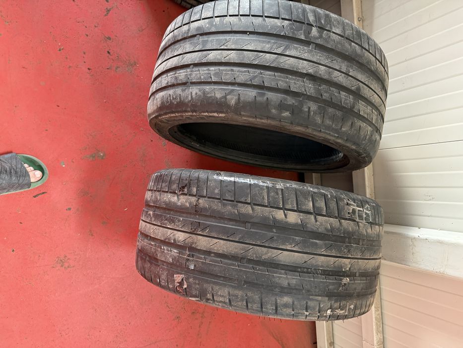 Vand set de 4 anvelope de vara in doua latimi 275/35/19 dot 2023 si 245/40/19 dot 2022