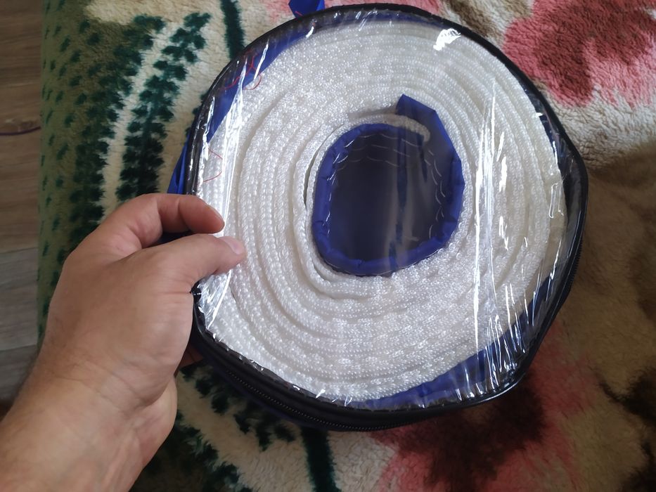 Трос ленточный, буксировочный. 4-метра