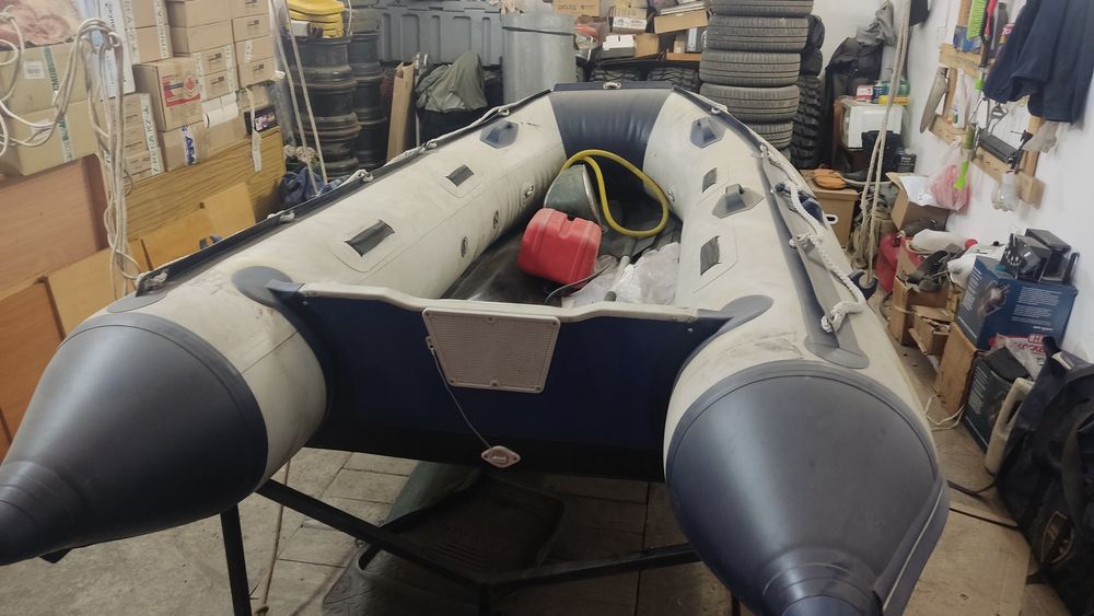 Комплект лодка ПВХ мотор 5