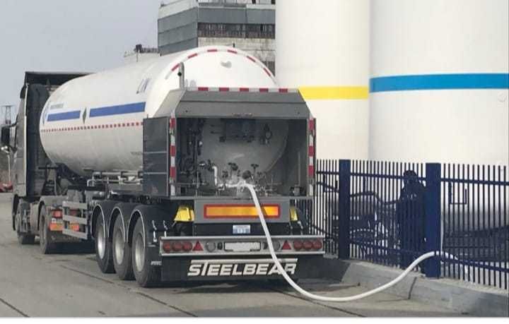 Доставка жидкого кислорода