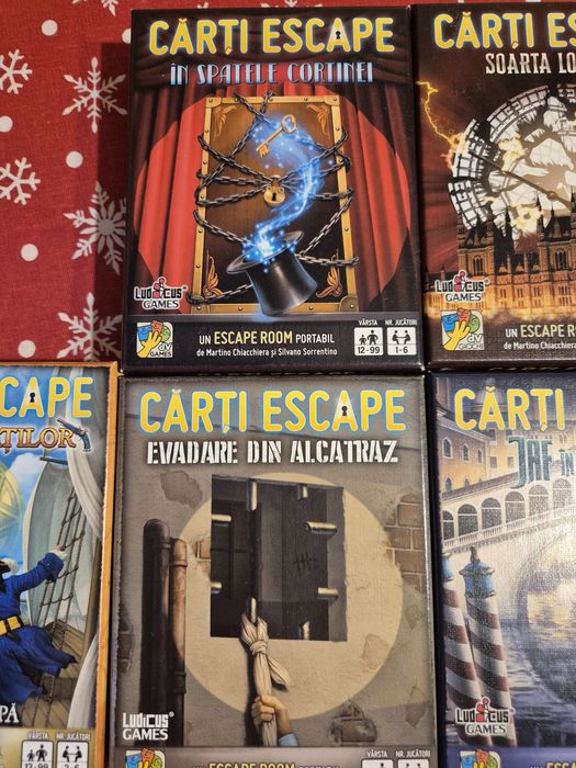 Carti escape- set 7 bucati