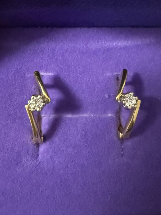 Бриллиантовые серьги