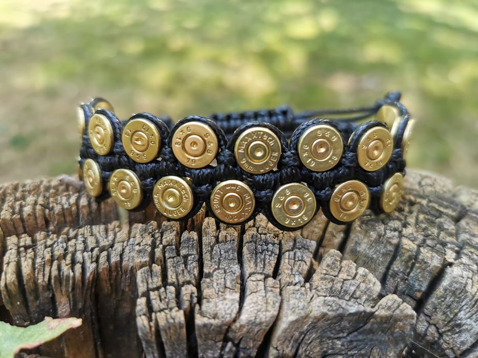 Bratara UltraBullet by RADU, cadou vanator, pasionati CSgo,cartuse 9mm