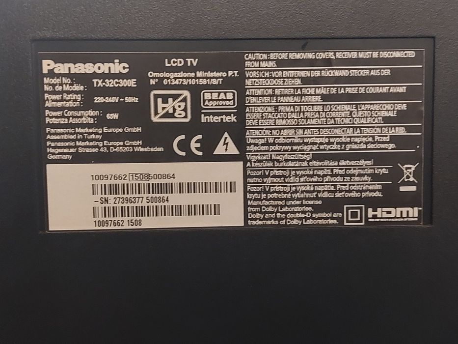 Телевизор Panasonic TX-32C300E